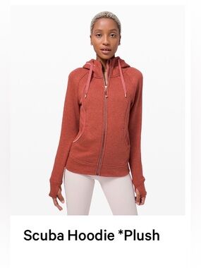 LULULEMON Scuba Hoodie Plush